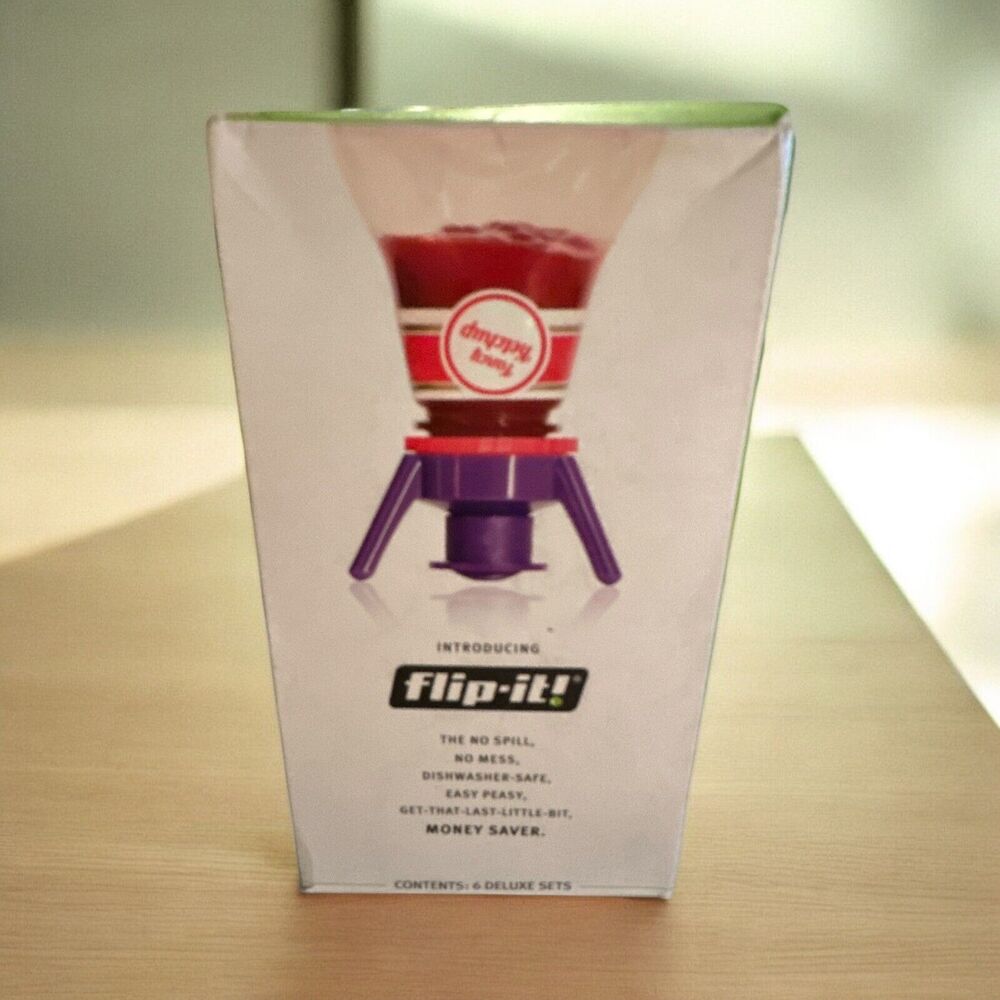 Flip It Deluxe Kit Bottle Emptying Upside Down Bottle Stands  6 Deluxe Sets New